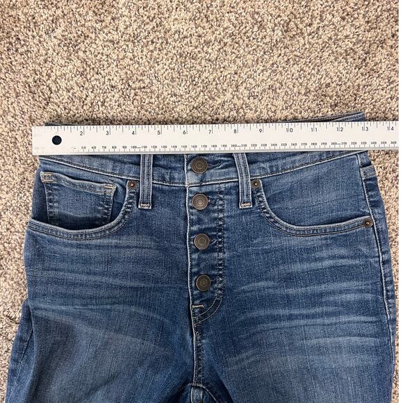 Lucky Brand Womens 4/27 Bridgette Boho Western Y2K High Rise Button Fly Jeans - Picture 10 of 12